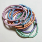 10PCS New Girls Elastic Hair Rubber Bands Kids Headbands Women Hair Tie Hair Gum Ponytail Hair Holders Hair Accessories