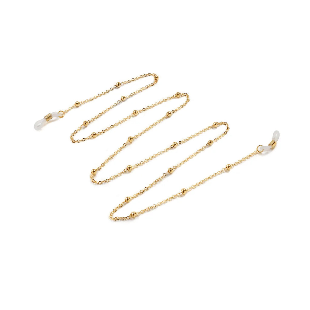 1PC Gold Frame Glasses Chain Minimalist Fashion High-Quality Anti-Slip Unisex Eyeglass Strap for Men And Women