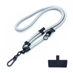 Phone Lanyard Adjustable 1 Cm Diameter Outdoor Universal Case Crossbody Shoulder Card Neck Cord Clip Hang Anti-lost Wrist Strap
