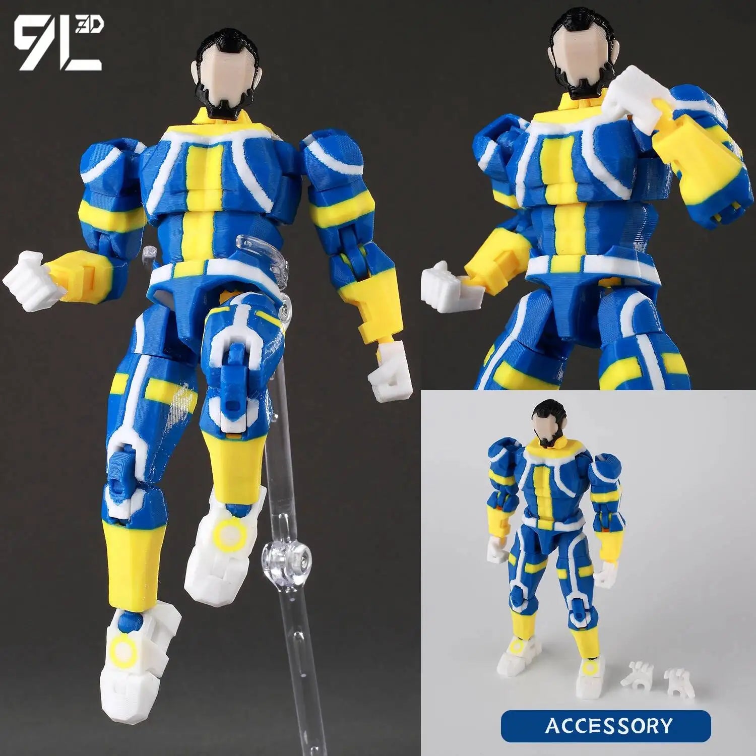 9L3D Printe Dummy13 T13 Unbeatable Mark Grayson Bulletproof Mark Grayson Action Figure Anime Collectible Model Toy For Kids Gift