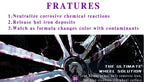 Hydroshine Iron Remover Car Detailing Fallout Spray Decontamination Kit Rust Remover Spray for Brake Rim Metal Surface Particles