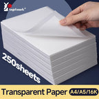 Translucent Tracing Paper 16K/A4/A5 Premium Trace Copy Paper for Drawing, Calligraphy, Sketching Painting Craft & Art Supplies