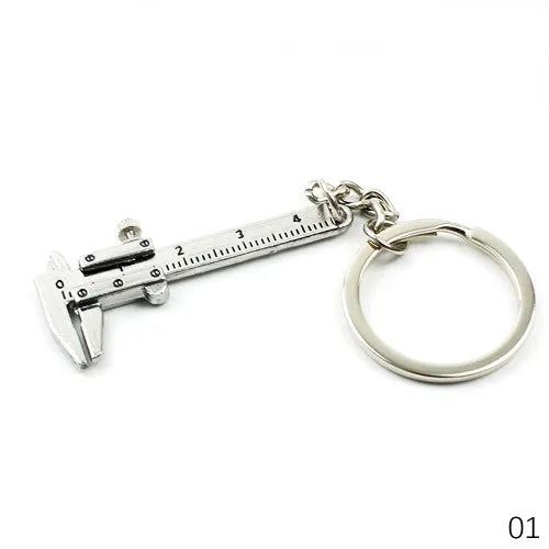 Mini Creative Measuring Tools Stainless Steel Retractable Ruler Tape Measure Keychain Key Ring Gauging Tools Keyring Pull Ruler