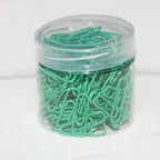 A box of paper clips, multi-color optional, color bills, small card storage gadgets, DIY small material clips, school supplies,