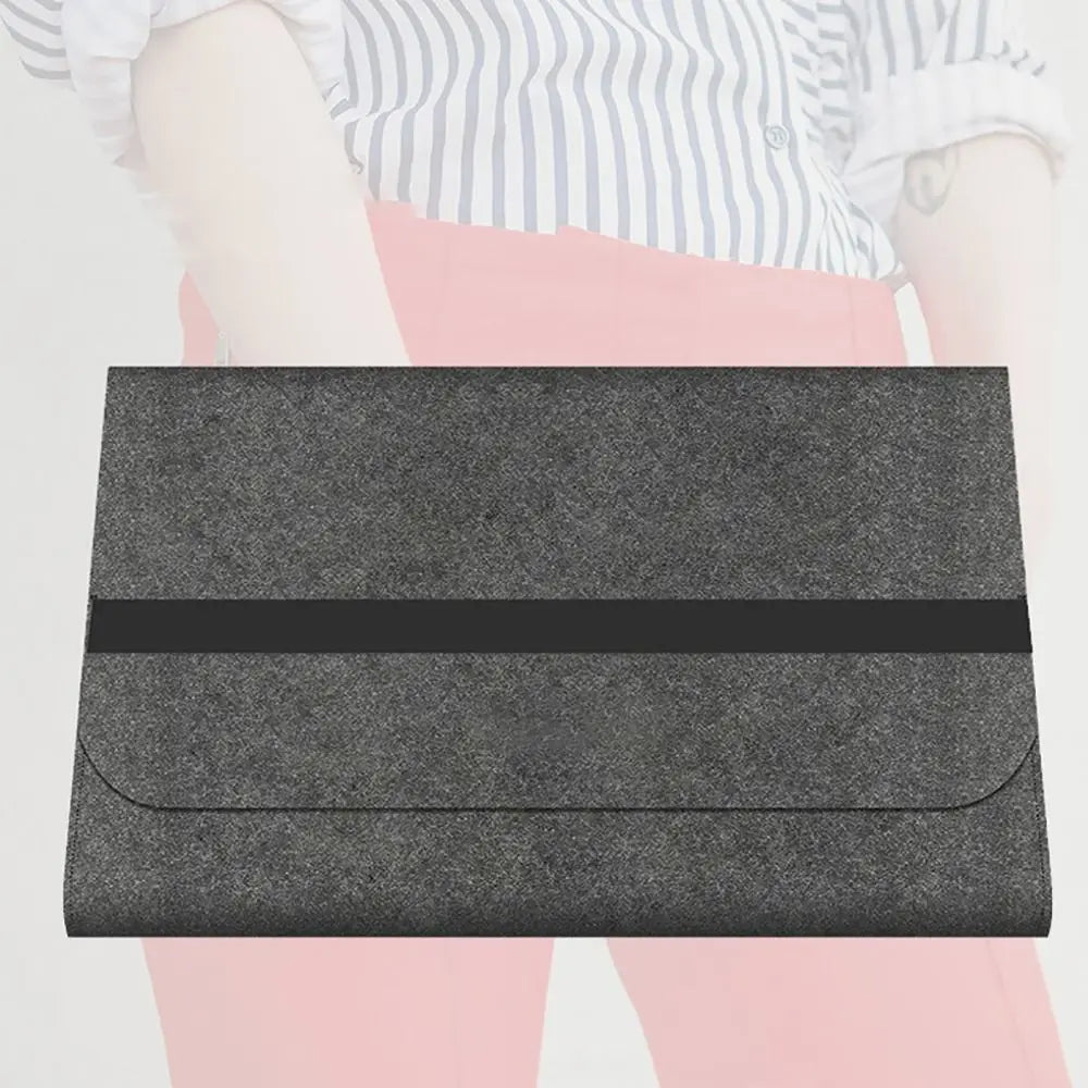 Felt Wireless Keyboard Storage Bag Dustproof Anti Shock Carrying Case Lightweight Portable for Logitech K380 K480 K580 K780