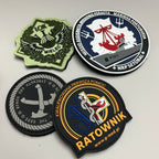 Custom Logo 3D PVC Silicone Patch Heat Transfer Rubber Label Clothing Tags Personalized Embroidery Patch DIY Garment Bag Hat