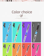 9 Color Piston Brushes Calligraphy Brushes Watercolor Brushes Paint Pen Stationery Art Schoo Supplies for Chinese Painting