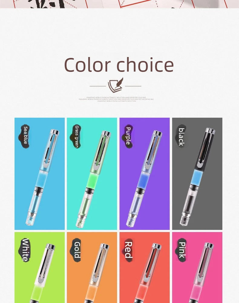 9 Color Piston Brushes Calligraphy Brushes Watercolor Brushes Paint Pen Stationery Art Schoo Supplies for Chinese Painting