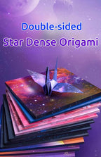 50pcs Creative Square Star Sky Constellations Origami Paper Kid DIY Handmade Double-sided Coloring Fold Craft Paper Art Gift