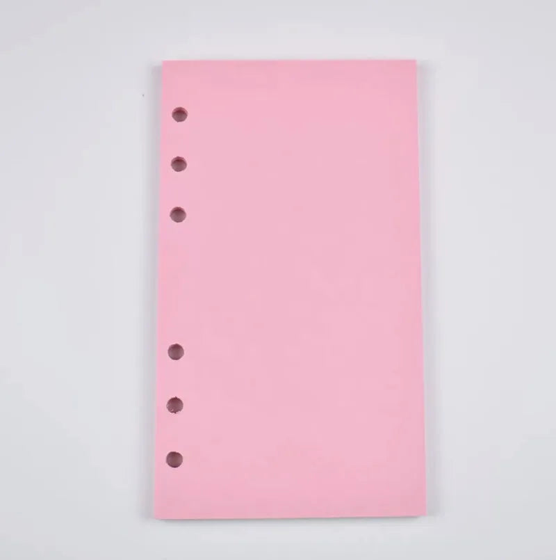 45 Sheets A5 A6A7 Loose Leaf Notebook Refill Spiral Binder Inner Page Weekly Monthly To Do Line Dot Grid Inside Paper Stationery