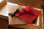 10 Pcs/set Envelope Pearlescent Paper Bow Thicken Ribbon Retro Creative Color Stationery Wedding Invited Gift High Quality