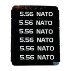 6 Pack Magazine Marking Band for 5.56 Nato Magazine Marking Rubber Band Anti-slip Convenient Identification for Gun Safety