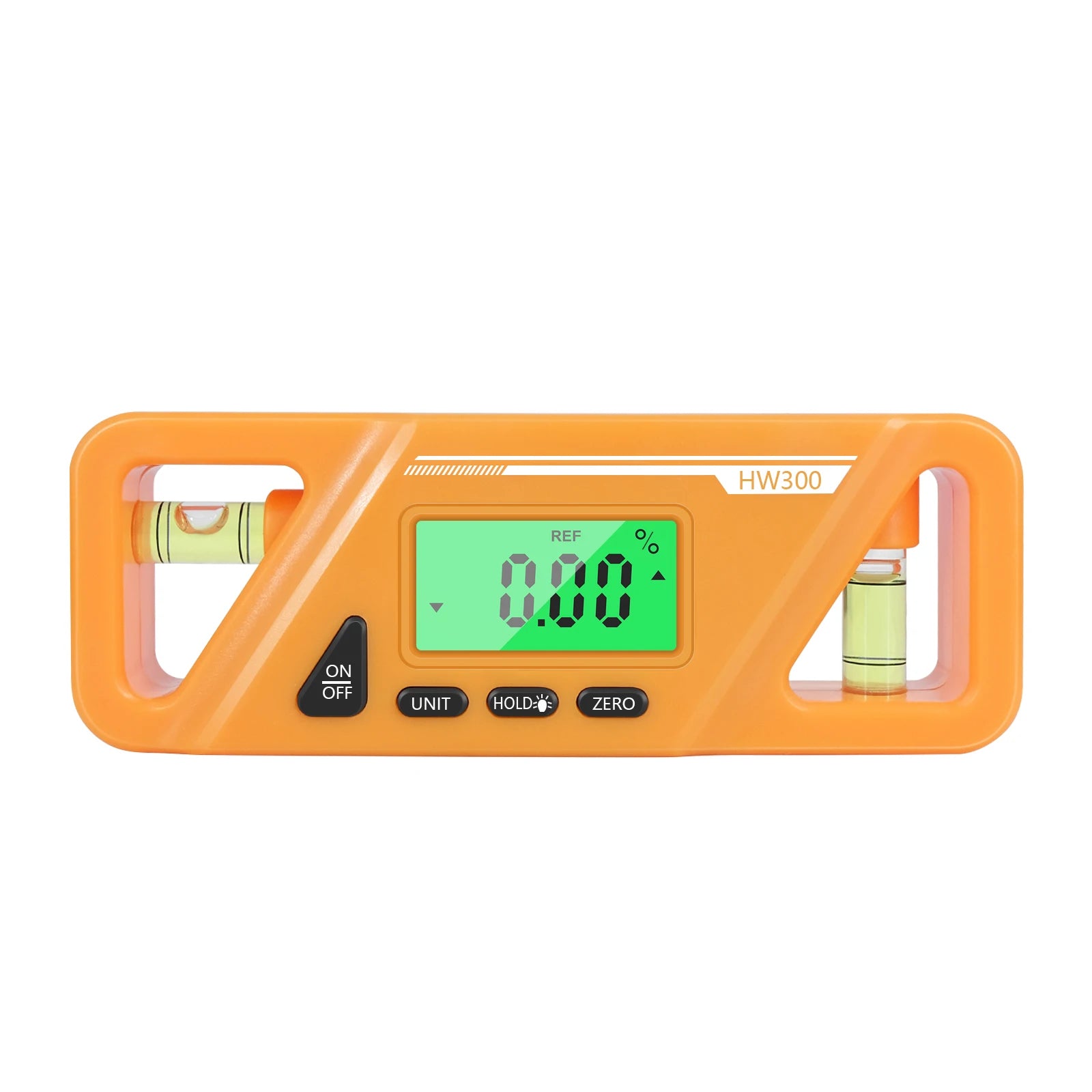 HW300 Inclinometer LCD Display Digital Protractor Level Meter Angle Measuring Inclinometer 90°Level Neodymium Magnetic Base