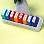 8 Teacher stamps Classroom Teacher Fun Automatic inking stamps for Grading Office Teachers English Spanish Optional Teacher