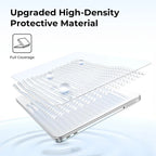 Laptop Protector Case For MacBook Neo 13 inch 2026 With Keyboard Cover Plastic Hard Shell Case For MacBook Neo A3404 Accessories
