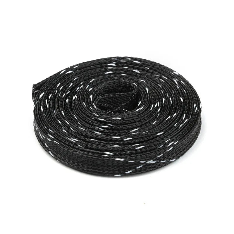 20/50/100M PET Expandable Braided Cable Sleeve Wire Protecting Insulation Sheathing Cable Protective Sleeve 4/6/8/10/12/15/20mm