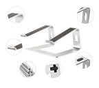 Laptop Stand Holder Aluminum Stand For MacBook Portable Laptop Stand Holder  Desktop Holder Notebook PC Computer Stand