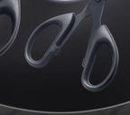 Black Blade Scissors, Sharp Multi-Color Household & Office Small Scissors, Paper Cutting Stationery for Handmade Crafts DIY