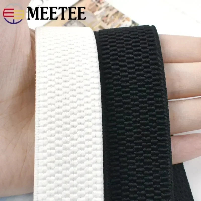 1/2/3Meters 2.5-10cm Elastic Band for Sewing Skrit Belt Waistband Tape Rubber Bands DIY Clothing Garment Accessories