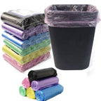 Rolls/100 Counts Disposable Small Garbage Bags Portable PE Rubbish Bags for Kitchen Bedroom Outdoor Protable Trash Bag