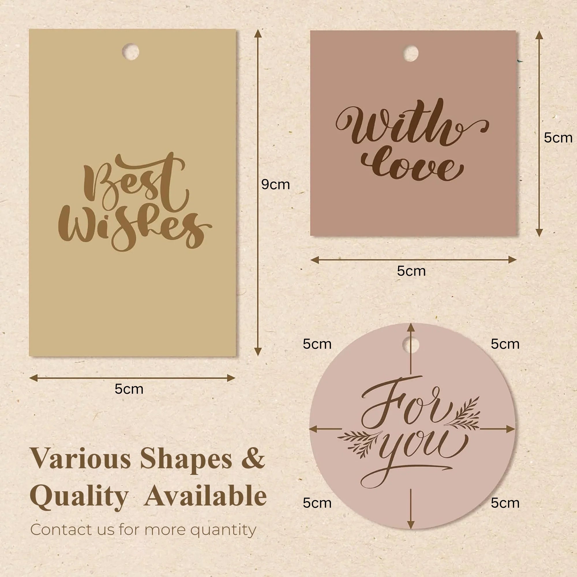 Custom Hang Tags Labels for Clothes Custom Paper Hang Tags for DIY Handmade Items for Valentines Gift Wedding Decorations