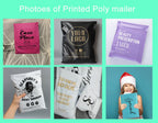 50pcs/Lot Plastic Mailer Envelope Bags Poly Shipping Mailing Colorful Packaging Parcel Storage Custom Logo Brand Mailer Envelope