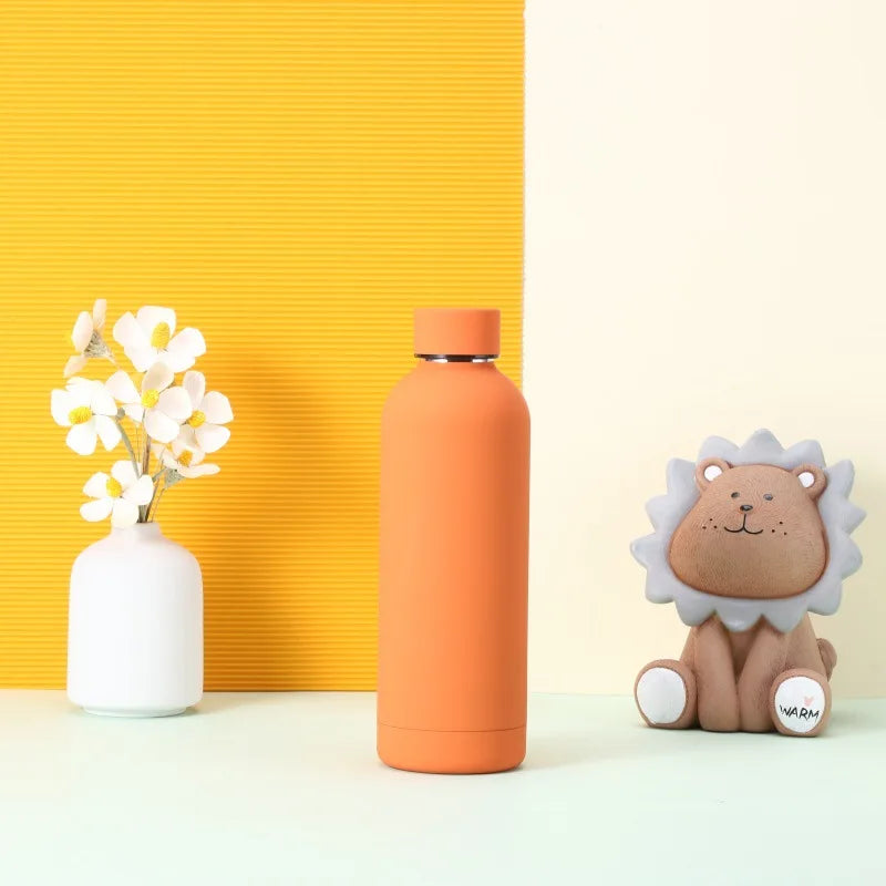 Custom Logo Thermos Large Vacuum Flask Stainless Steel Portable Thermos Bottle Outdoor Sports Water Bottle Travel Mug 500/750ml