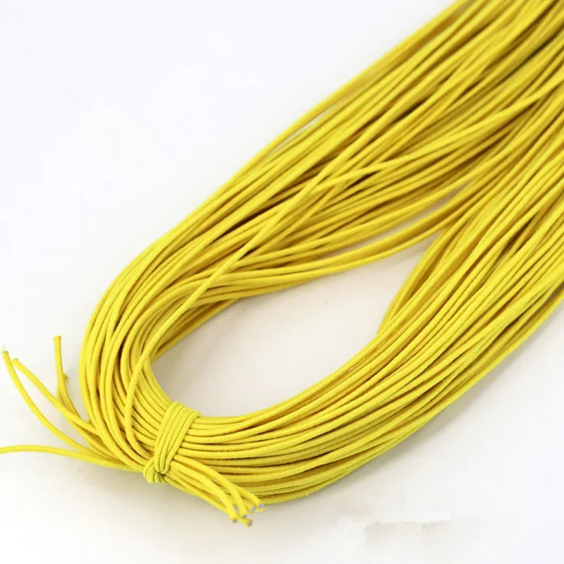 1.0/ 1.2/ 1.5/ 2.0/ 2.5mm Elastic Band Elastic Thread DIY Handmade Beaded Elastic Thread For Jewelry Making Bracelet&Necklace