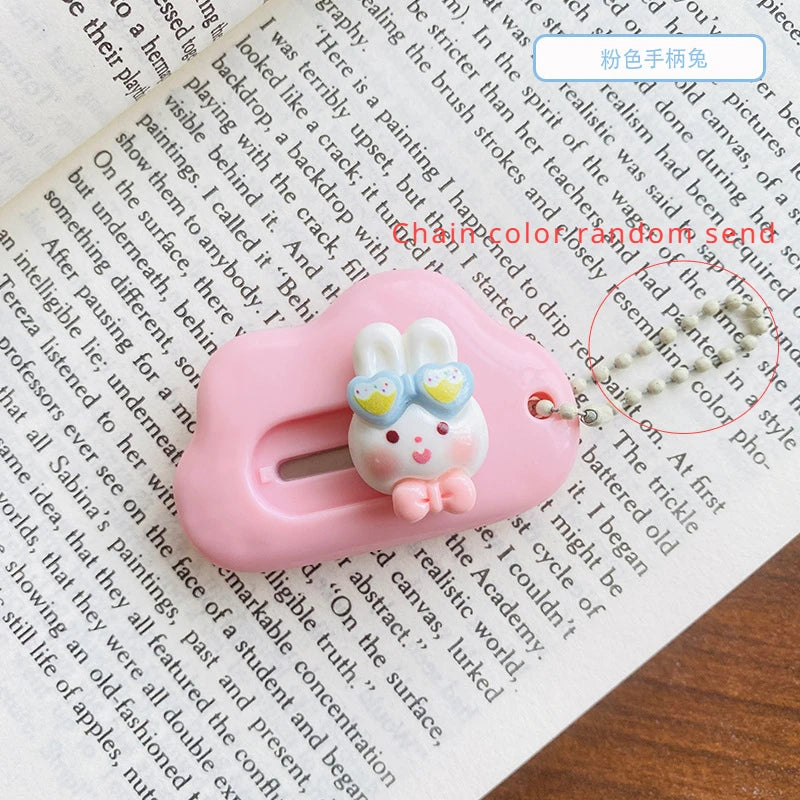 1pc Dopamine Cloud Mass Letter Opener Cartoon Cute Utility Knife Student Mini Box Cutter Hand-made Sharp