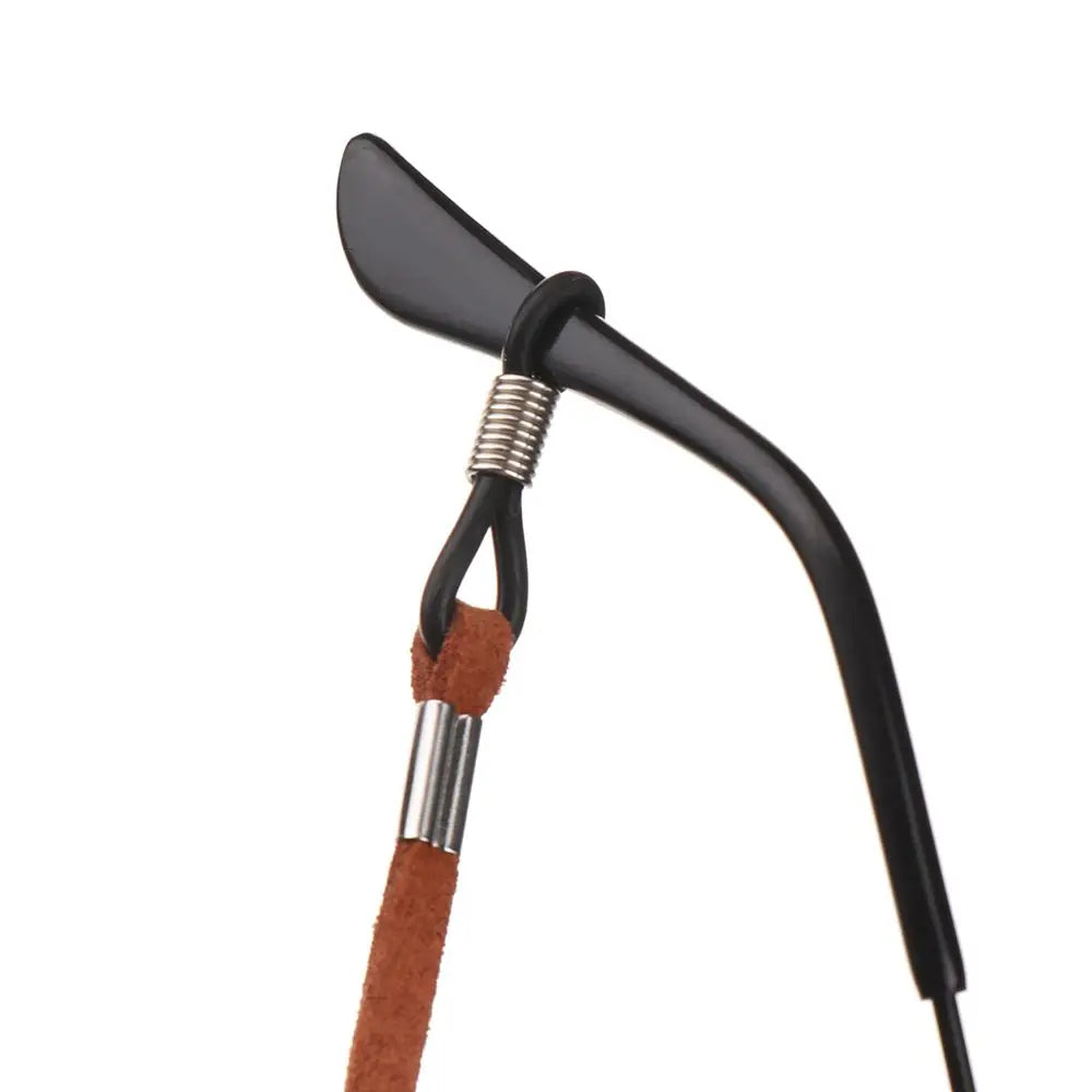 1PC Fashion New Design High Elasticity Sunglasses Lanyard Leather Strap Glasses Chain Cord Reading Glasses Strap Decoration