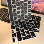 Ukraine Version Silicone Keyboard Protector Cover Waterproof Dustproof Skin for MacBook M5 M4 M3 M2A3113 A3240 A3241 A3401 A3112
