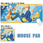Project Sekai Birthday Full Character 25-ji Nightcord de PJSK Mouse pad Table Mat Gaming XXL Anime Mousepad Keyboard Desktop Mat