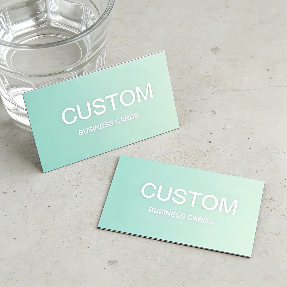 200pcs, Custom Business Cards/Cards, Desktop Business Cards, Thank You Cards, Waterproof Surface
