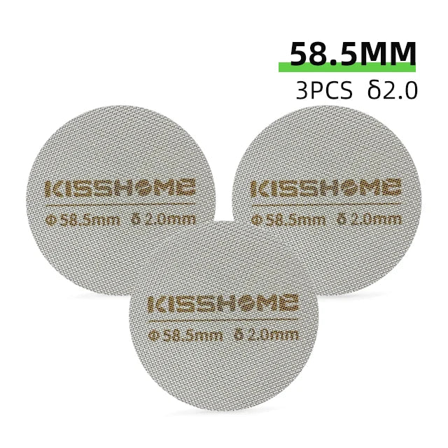 Coffee Puck Screen Reusable Heat Resistant Metal Espresso Filter Mesh For 51mm 54mm 58mm Portafilter Barista Accessories Tools