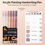Languo 90 Colors Painting Acrylic Gel Pens Large Capacity Ink Pen for Drawing Diary Diy Coloring Doodling Painting Art Supplies