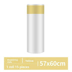Drawstring Trash Bags Thickened Disposable Kitchen Garbage Can Liners with Handle for Home Office