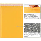 30PCS/Lot Kraft Paper Bubble Envelopes Bags Different Specifications Mailers Padded Shipping Envelope With Bubble Mailing Bag