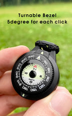 Kanpas EDC Outdoor Compass with Luminous / High Quality Compass / Outdoor Compass / Adventure Compass / K18 / K25