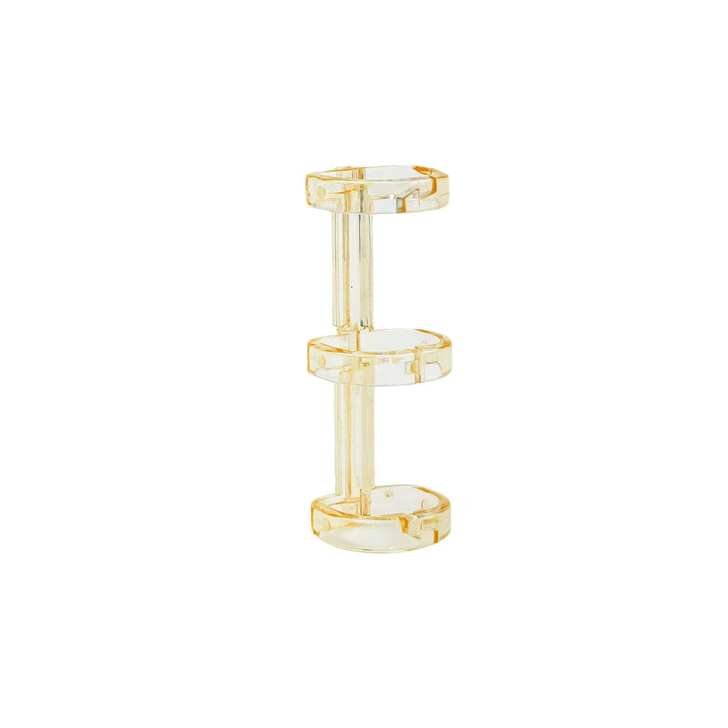 Removable Binder Book Binding Rings Plastic Book Rings Clear Folder Binder Clips Scrapbook Binding Button School Loose Leaf Clip