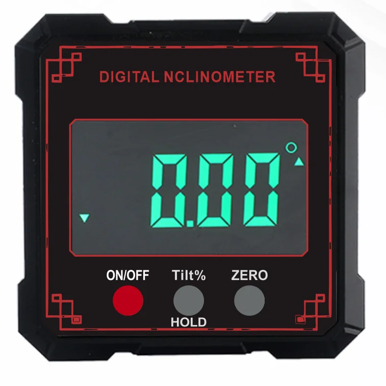 4 Types ETOPOO 4*90 Multi Functional 4-Sides Magnetic Digital Protractor Angle Measure Inclinometer Level Box Charging Angle