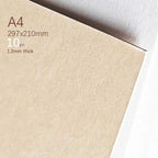 Thick Paper Hard Cardboard 1mm 1.2mm White Kraft 2 Sides Color Diy Handmake Card Making Craft Paper Chipboard Backing Board