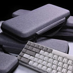 1pc EVA Protective Case for Keyboard, Waterproof Travel Storage Bag Fits 61 Key 87 Key 104 Key Full Size Mechanical