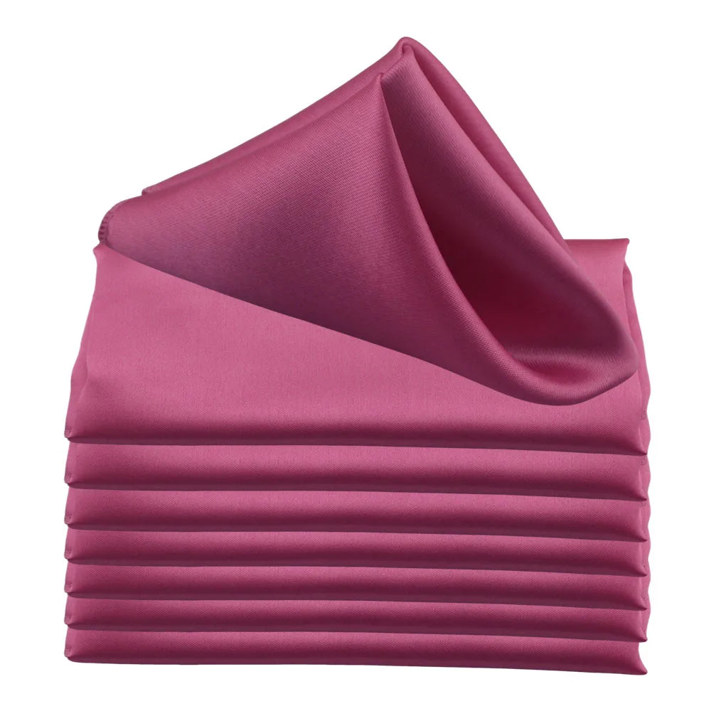 30pcs Satin Square 30cm Napkins Handkerchief Table Dinner Napkin For Wedding Party Decoration Birthday Christmas Cloth Tea Towel