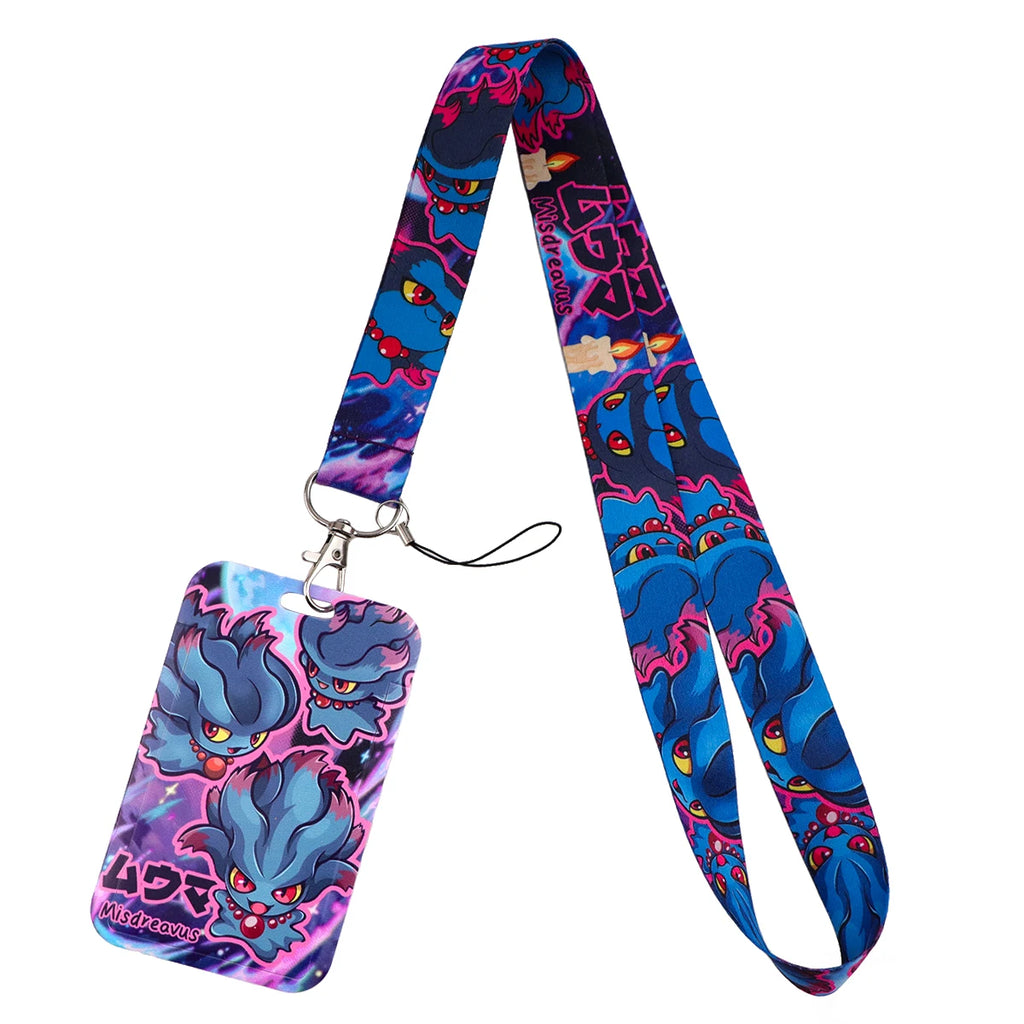 Cute Anime Lanyards For Key Neck Strap Lanyards ID Badge Holder Keychain Key Holder Hang Rope Keyrings Accessories Gifts