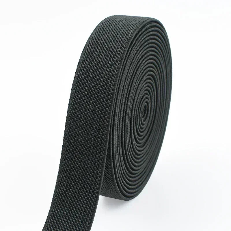 3/5M Meetee 20-50mm Elastic Bands for Trouser Waist Rubber Band Stretch Webbing Tape Belt DIY Underwear Clothes Sewing Accessory