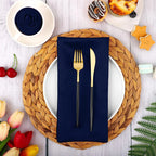 6pcs 30x30cm Table Napkins Square Dinner Napkins Washable Soft Table Napkins for Wedding Birthday Parties Decoration