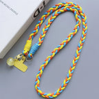 Creative Cartoon Mobile Phone Universal Lanyard Crossbody Long Rope Lanyard Rope Cartoon Decorative Pendant Accessories