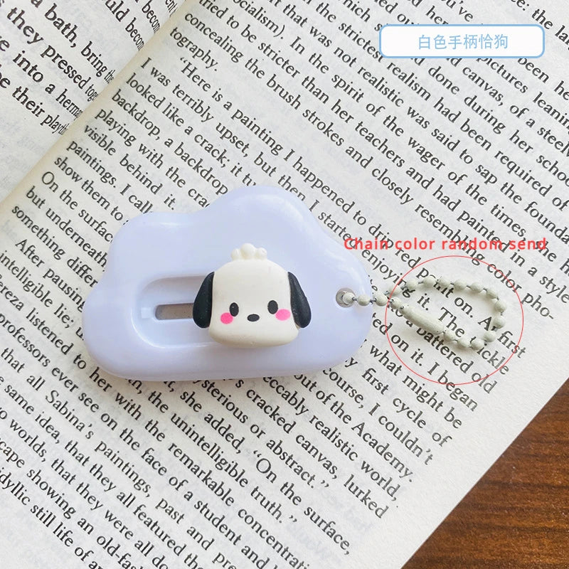 1pc Dopamine Cloud Mass Letter Opener Cartoon Cute Utility Knife Student Mini Box Cutter Hand-made Sharp