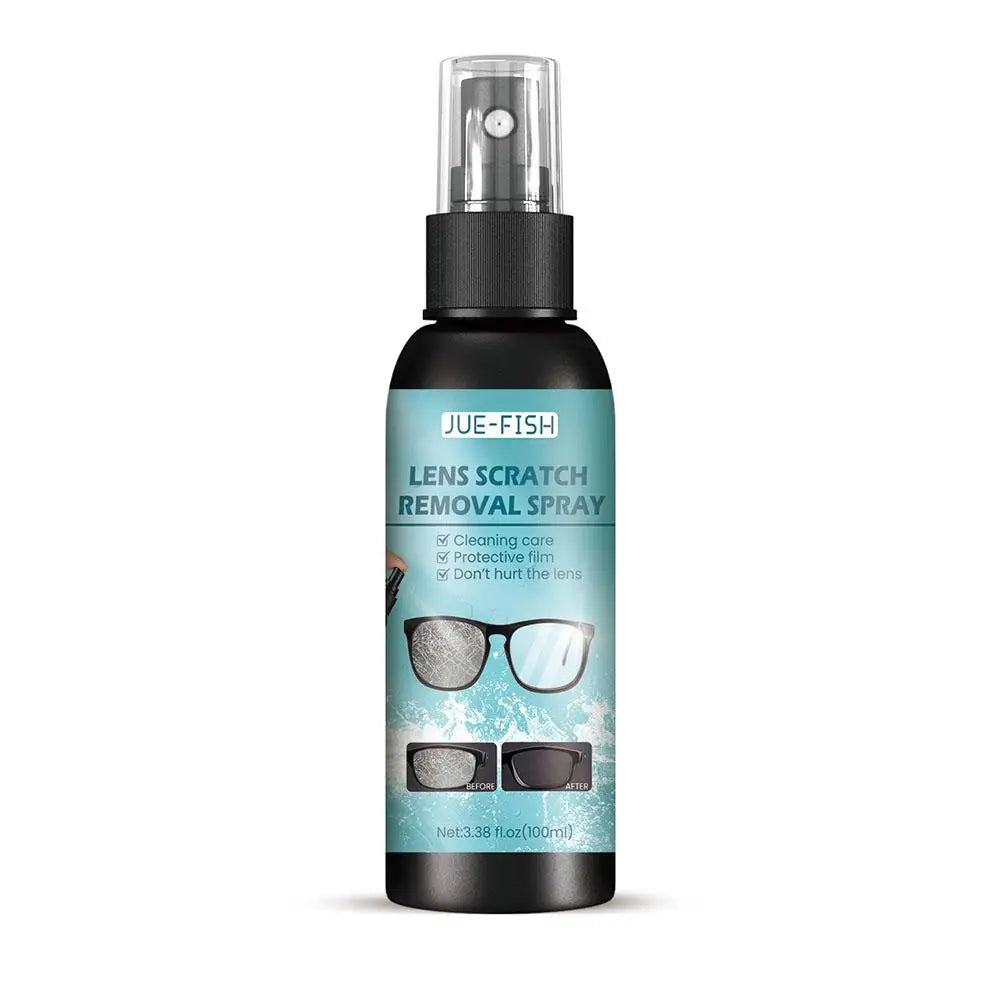 Glass Cleaner Lens Cleaner Sunglasses Eyeglass Lens Scratch Removal Spray High Concentration Cleaning Tools Glasses Repair Spray
