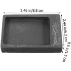 Ink Slab for Writing and Drawing Handmade Stone Material Inkslab Smooth for Beginners Collectors Decorative